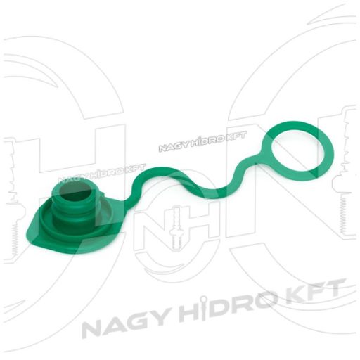 DN12 ZÖLD PORVÉDŐ GYORCSATLAKOZÓ HÜVELYHEZ (PUSH PULL ISO-A PPV3)
