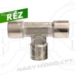 1/8" ADAPTOR T PNEUMATIC BSP FILET INTERIOR, CUPRU - PITBBBB-18