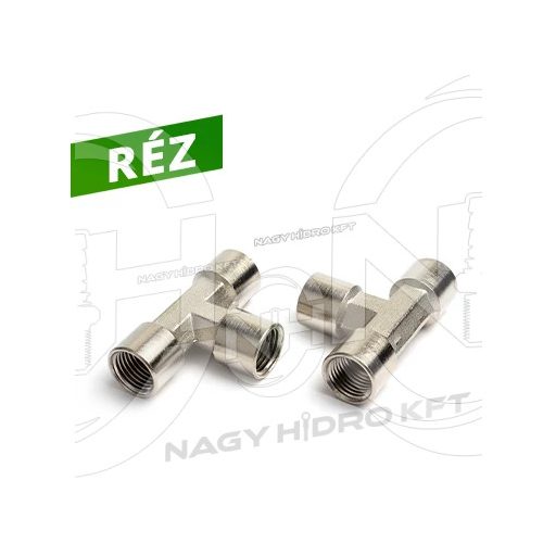 3/4" ADAPTOR T PNEUMATIC BSP FILET INTERIOR, CUPRU - PITBBBB-34