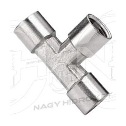 3/8" ADAPTOR T PNEUMATIC BSP FILET INTERIOR, CUPRU - PITBBBB-38