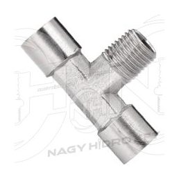 1/2" ADAPTOR T PNEUMATIC BSPT FILET INTERIOR/EXTERIOR/INTERIOR, CUPRU - PITBKBB-12