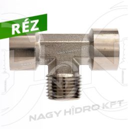 1/8" ADAPTOR T PNEUMATIC BSPT FILET INTERIOR/EXTERIOR/INTERIOR, CUPRU - PITBKBB-18