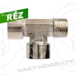 3/4" ADAPTOR T PNEUMATIC BSPT FILET EXTERIOR/INTERIOR/INTERIOR, CUPRU - PITKBBB-34