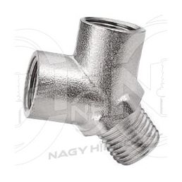 1/2" ADAPTOR Y PNEUMATIC BSPT FILET EXTERIOR/INTERIOR/INTERIOR, CUPRU - PIYKBB-12
