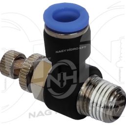 90ˇ DN04 1/8" ADAPTOR PUSH-IN L BSPT SUPAPA/REDUCTOR PRESIUNE - PLN-0418