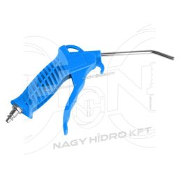   PNEUMATIKUS LEFÚVATÓ PISZTOLY MŰANYAG HÁZZAL + FÉM SZÁRRAL, KÉK SZÍNBEN