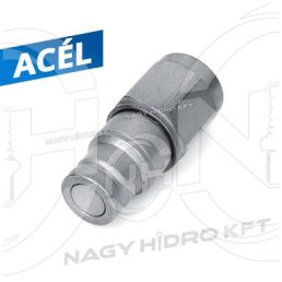   3/4" DN20 350BAR UNF BELSŐ MENETES HIDRAULIKA GYORSCSATLAKOZÓ DUGÓ, CSEPPENÉSMENETES KIVITEL PLT4