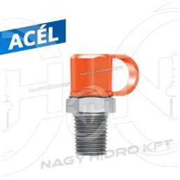 M16x2-3/8" RACORD PUNCT DE MASURARE FILET EXTERIOR NPT CAPAC PROTECTIE PLASTIC - PMPK-1602-38NPT