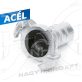 DN12=1/2" CUPLAJ CU GHEARE STUT PENTRU FURTUN AER COMPRIMAT - PRT-12