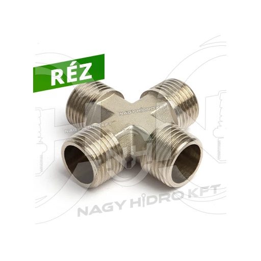 1/2" ADAPTOR TIP CRUCE PNEUMATIC BSPT FILET EXTERIOR - PXKB-12