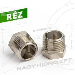 3/8" DOP INCHIDERE PNEUMATIC BSP CAP HEXAGONAL, CUPRU - PZDB-38