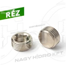 1/8" DOP INCHIDERE PNEUMATIC BSPT CONIC CAP IMBUS, CUPRU - PZDIK-18