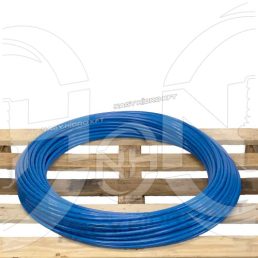 DN06=1/4" 345BAR FURTUN ALBASTRU SPALATORIE, 2 INSERTII POLIESTER (JETPOWER) - R7JET-06-POWER