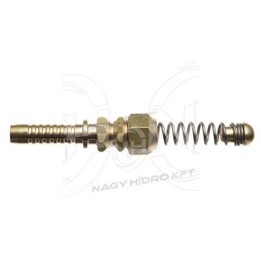 6mm=1/4" RUGÓS CSATORNA TISZTÍTÓ FEJ, FURATOK ELOSZTÁSA 3+1