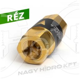 1/4" 280BAR 30l/min SUPAPA DE SENS INALTA PRESIUNE BSP, CUPRU - RVCSB-14-280