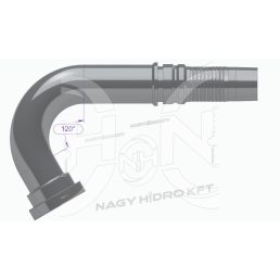 120° DN32 54mm  ARMATURA FLANSA, SFS, INTERLOCK, 6000PSI - SFSKI-1203254