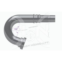 160° DN20 47,6mm  ARMATURA FLANSA, SFS, INTERLOCK, 6000PSI - SFSKI-16020476