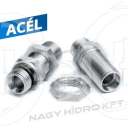 1/2"-M30X2 20S FITING BSP/METRIC, FILET EXTERIOR, O PARTE LUNG CU CONTRA PIULITA - SZFBM-12300220S