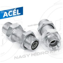   1"-1.7/16" BSP/ORFS VÁLTÓ VÁLASZFAL/SZERELŐFAL CSAVARZAT
