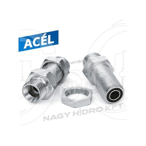 1/2"-13/16" BSP/ORFS VÁLTÓ VÁLASZFAL/SZERELŐFAL CSAVARZAT