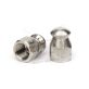   1/4" BSP COLOS CSŐTISZTÍTÓ FÚVÓKA INOX KIVITEL, FURATOK ELOSZTÁSA 3+1