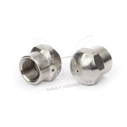   1/8" BSP COLOS CSŐTISZTÍTÓ FÚVÓKA INOX KIVITEL, FURATOK ELOSZTÁSA 3+1