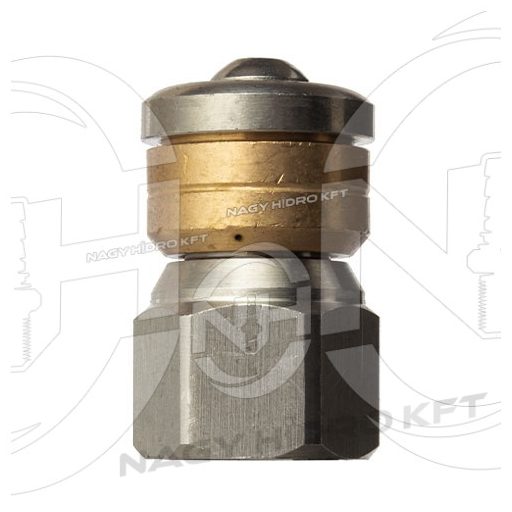 1/8" BSP DUZA ROTATIVA PENTRU CURATAT/DESFUNDAT TEVI/CONDUCTE, 3 JETURI, INOX - TFI-FB183