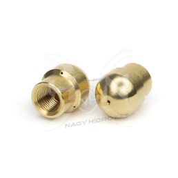   1/8" BSP COLOS CSŐTISZTÍTÓ FÚVÓKA RÉZ KIVITEL, FURATOK ELOSZTÁSA 3+1