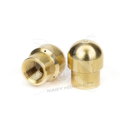 1/8" BSP COLOS CSŐTISZTÍTÓ FÚVÓKA RÉZ KIVITEL, FURATOK ELOSZTÁSA 3+1