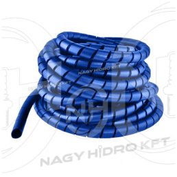 22-27mm SPIRALA PVC FURTUNURI, ALBASTRA 1.00  metru - TVK-2227