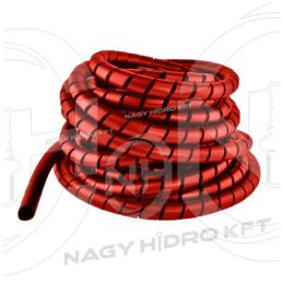 22-27mm SPIRALA PVC FURTUNURI, ROSIE 1.00  metru - TVP-2227