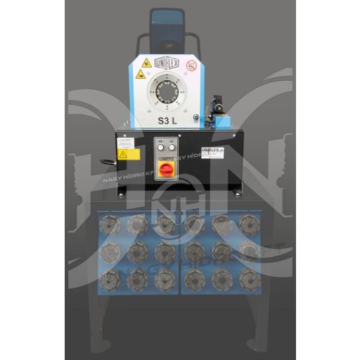 MASINA SERTIZARE FURTUN UNIFLEX S3 ECOLINE 380V - UNIFLEX-S3-L-ECOLINE