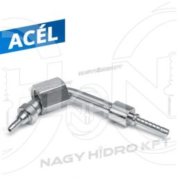   90ˇ DN04 M12x1 HOLLANDERES CSATLAKOZÓ VOLVO FÜLKEBILLENTŐ RENDSZEREKHEZ