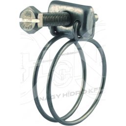 80-85mm COLIER SARMA CU SURUB, OTEL GALVANIZAT - W1DT-8085