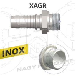 DN16 3/4" ARMATURA INOX FILET BSP EXTERIOR (AGR) - XAGR-1634
