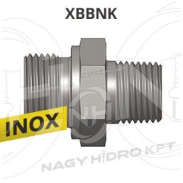 1/2"-1/2" FITING INOX BSP/NPT - XBBNK-1212