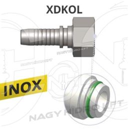 DN10 M16x1,5 10L ARMATURA INOX FILET METRIC SERIE USOARA (DKOL) - XDKOL-101615