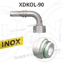 90ˇ DN20 M30x2 22L ARMATURA INOX FILET METRIC SERIE USOARA (DKOL90) - XDKOL-90203002