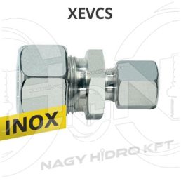 20S-14S M30x2-M22x1,5 ADAPTOR TEVI INOX DREPT CU INEL TAIETOR - XEVCS-20S14SM3022