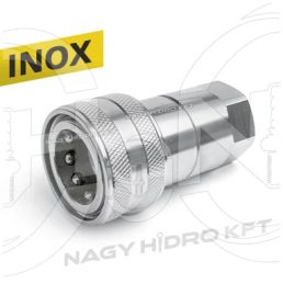 1/8" DN05 CUPLA RAPIDA HIDRAULICA INOX FILET INTERIOR BSP PUSH PULL ISO-B PAV1 MAMA - XHGH-BB18-DN05-B