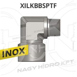 1/2"-1/2" ADAPTOR INOX L BSPT FILET EXTERIOR/INTERIOR - XILKBBSPTF-1212