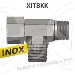 1/2" ADAPTOR INOX T BSP/BSPT FILET INTERIOR/EXTERIOR/EXTERIOR - XITBKK-12