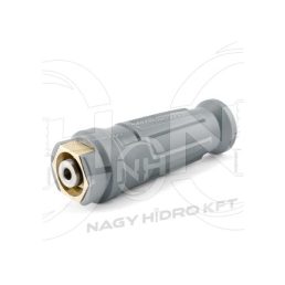   M22x1,5 DN08 TR22 K-LOCK MAGASNYOMÁSÚ MOSÓ CSATLAKOZÓ TÖRÉSGÁTLÓVAL KPL. (EASY-LOCK) INOX TÜSKÉVEL