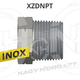 1" DOP INCHIDERE INOX NPT - XZDNPT-01