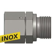 EGYENES ADAPTEREK BK ROZSDAMENTES-INOX