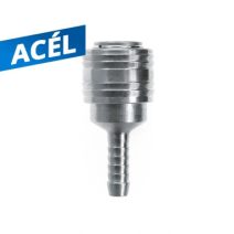 ACÉL, TÖMLŐVÉGES GYORSCSATLAKOZÓ HÜVELY