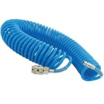 LEVEGŐ SPIRÁLTÖMLŐK SZERELT VÉGEKKEL