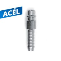 ACÉL, TÖMLŐVÉGES GYORSCSATLAKOZÓ DUGÓ