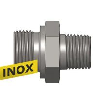 EGYENES ADAPTEREK KK ROZSDAMENTES-INOX