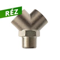 ADAPTOR Y PNEUMATIC, FILET EXTERIOR / INTERIOR / INTERIOR, BSPT